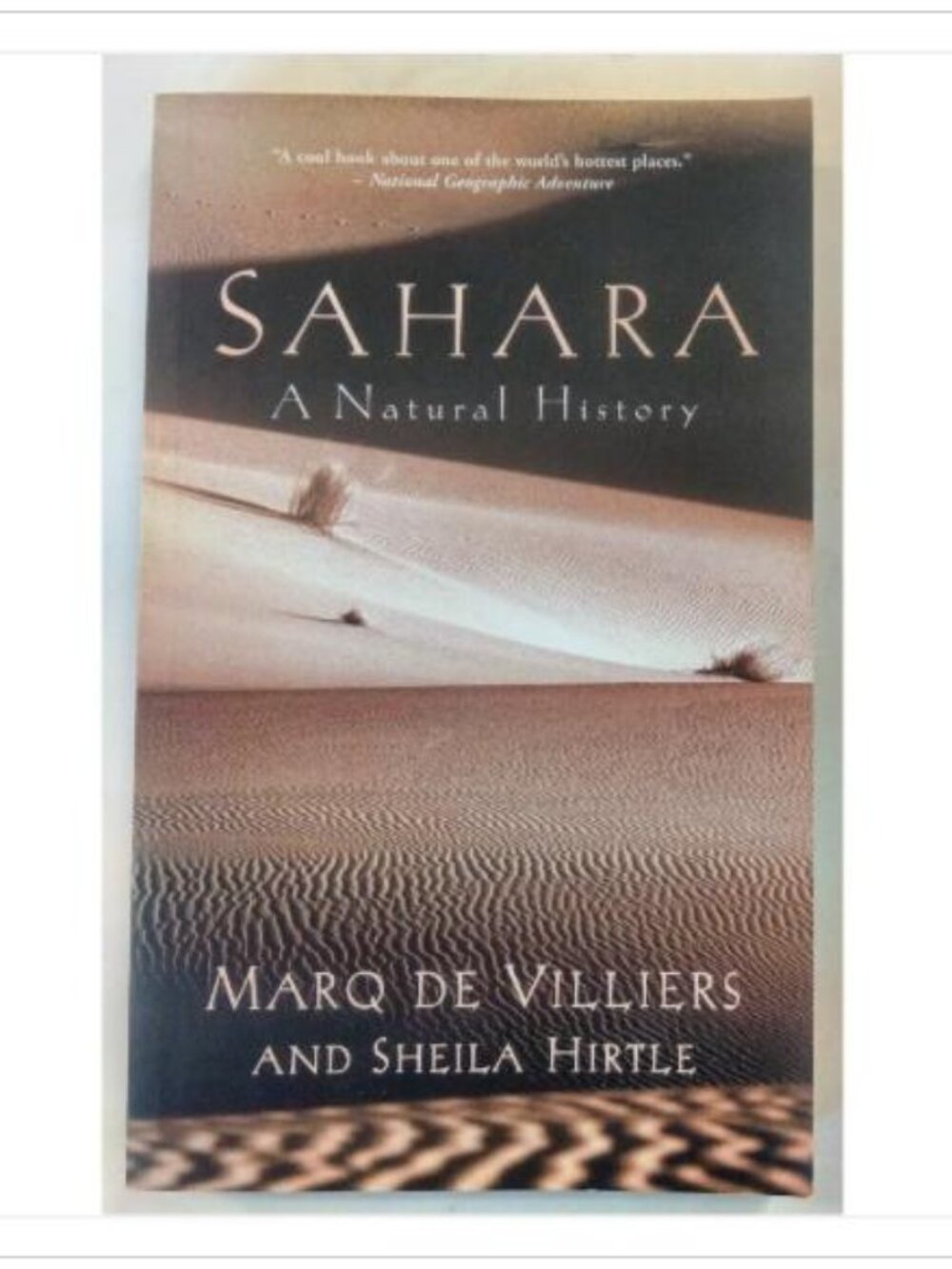 Sahara A Natural History McClelland 2003 HC